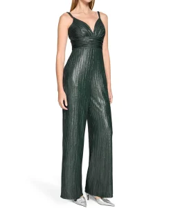 Overall Lang ohne Arm dames jumpsuit groen