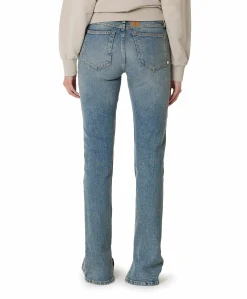 Page Rafter + Destroy dames jeans blauw