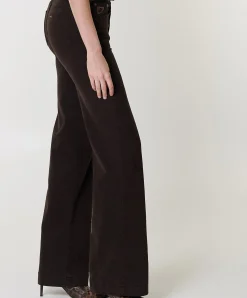 Palazzo Mistral 6491 Megalia Shot dames broek bruin