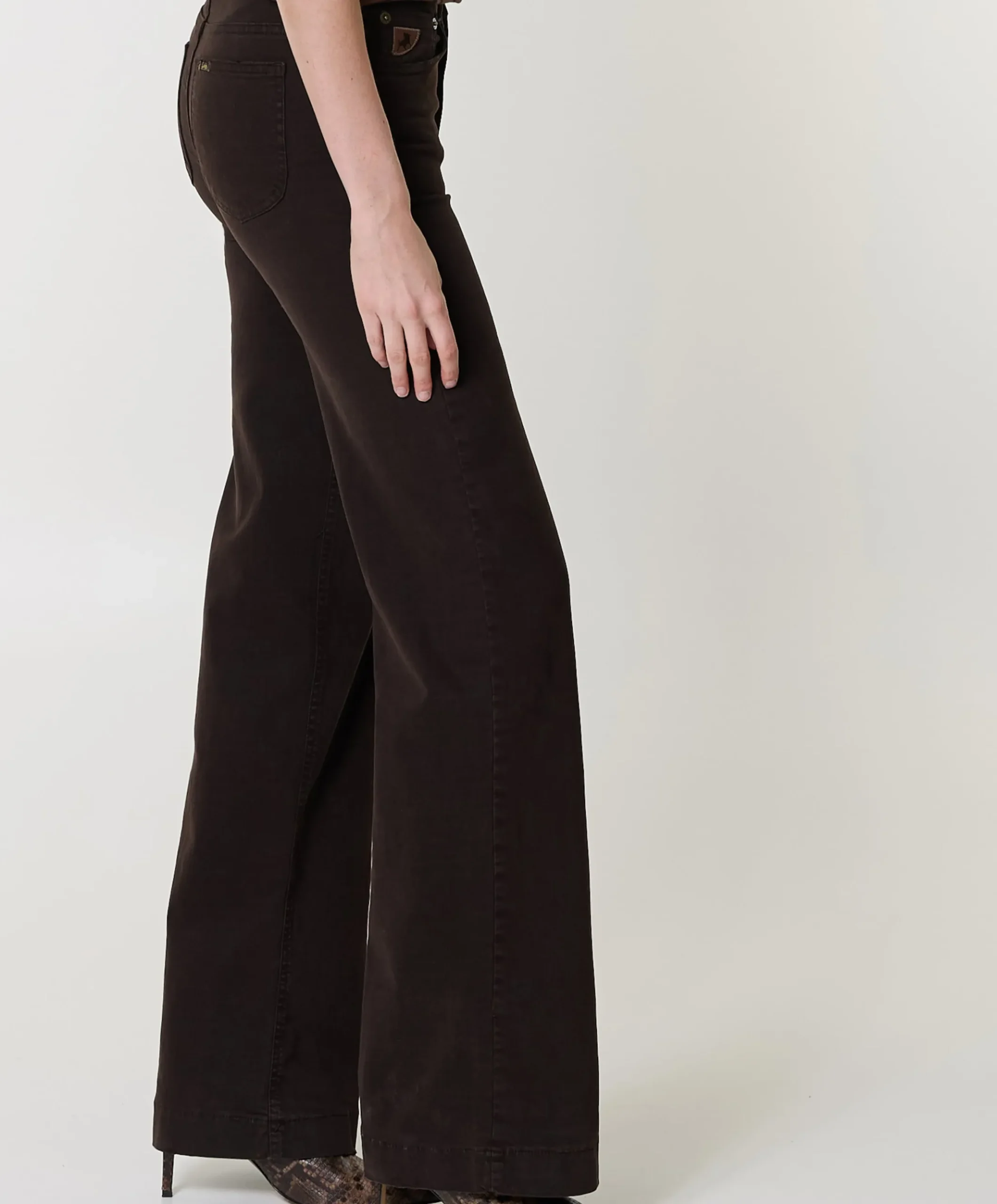 Palazzo Mistral 6491 Megalia Shot dames broek bruin