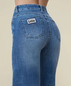 Palazzo 5374 Re Ram Cobalt dames jeans blauw