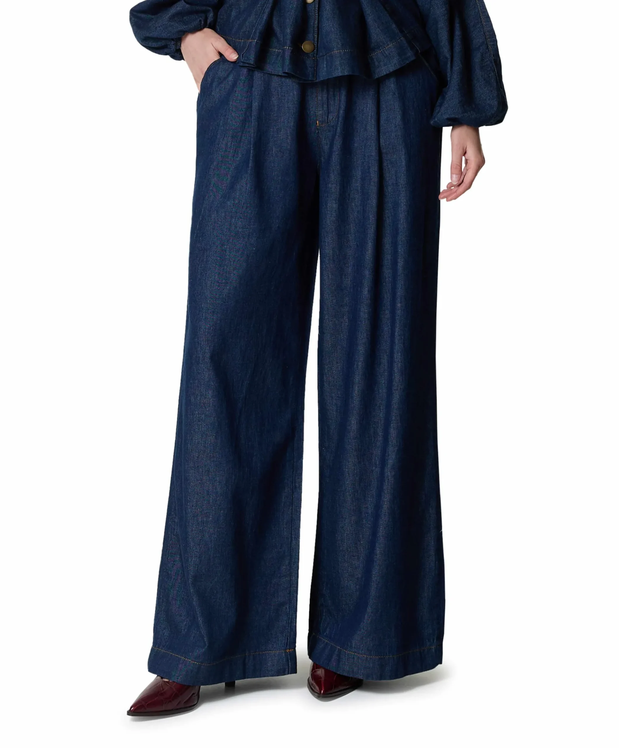 Pants Rally dames broek blauw