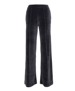 Pants Velour dames broek grijs