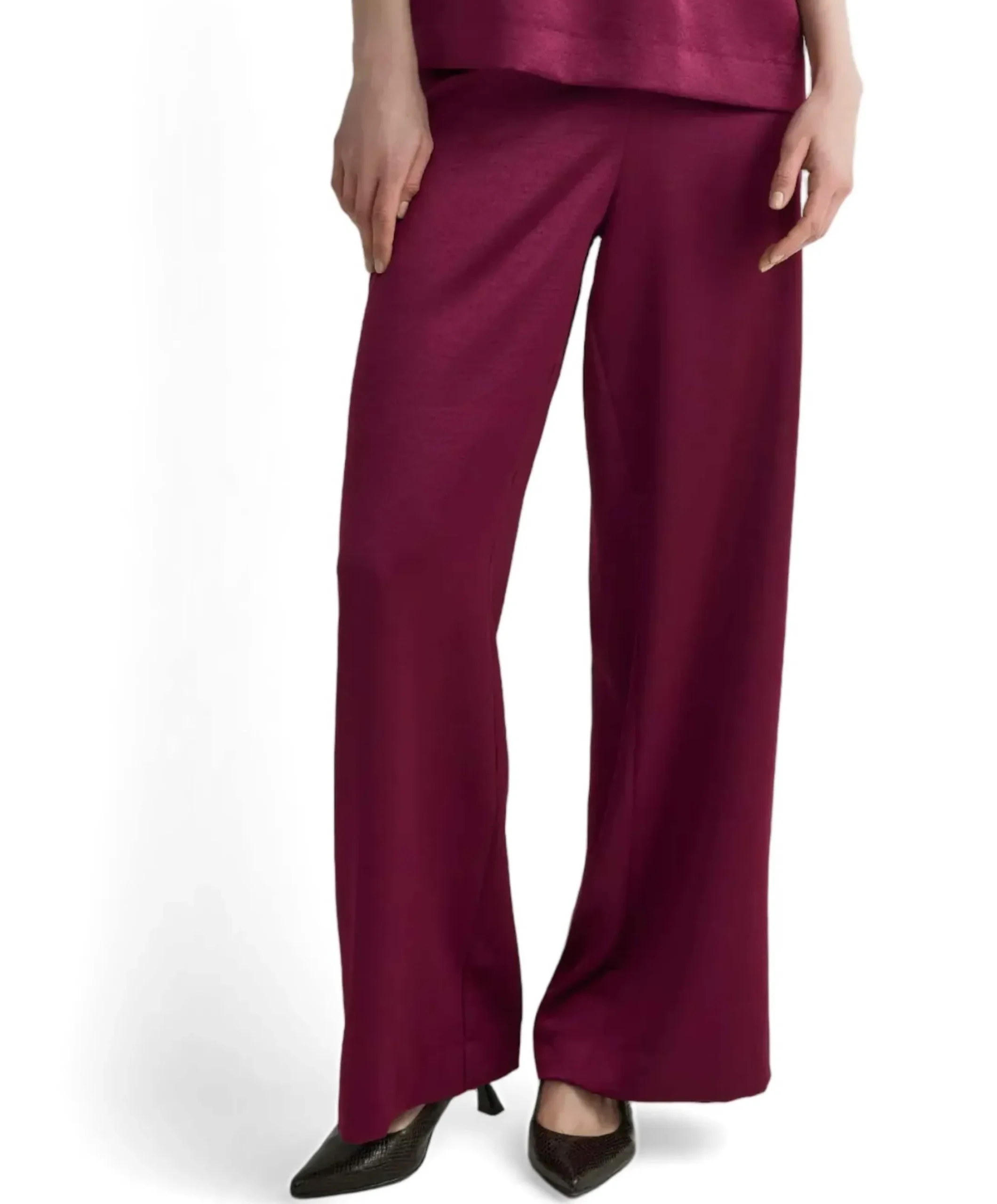 PAOLO dames pantalon paars