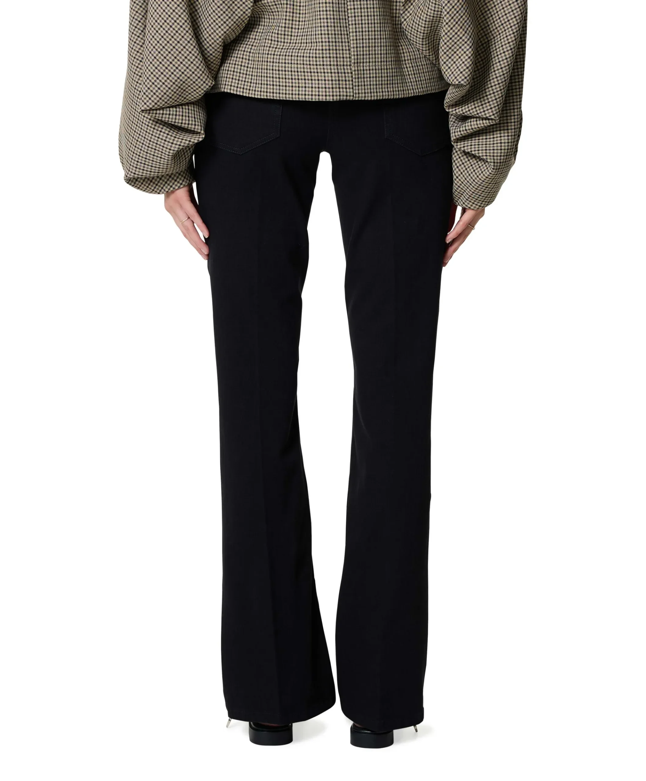 Paris flared jeans zwart
