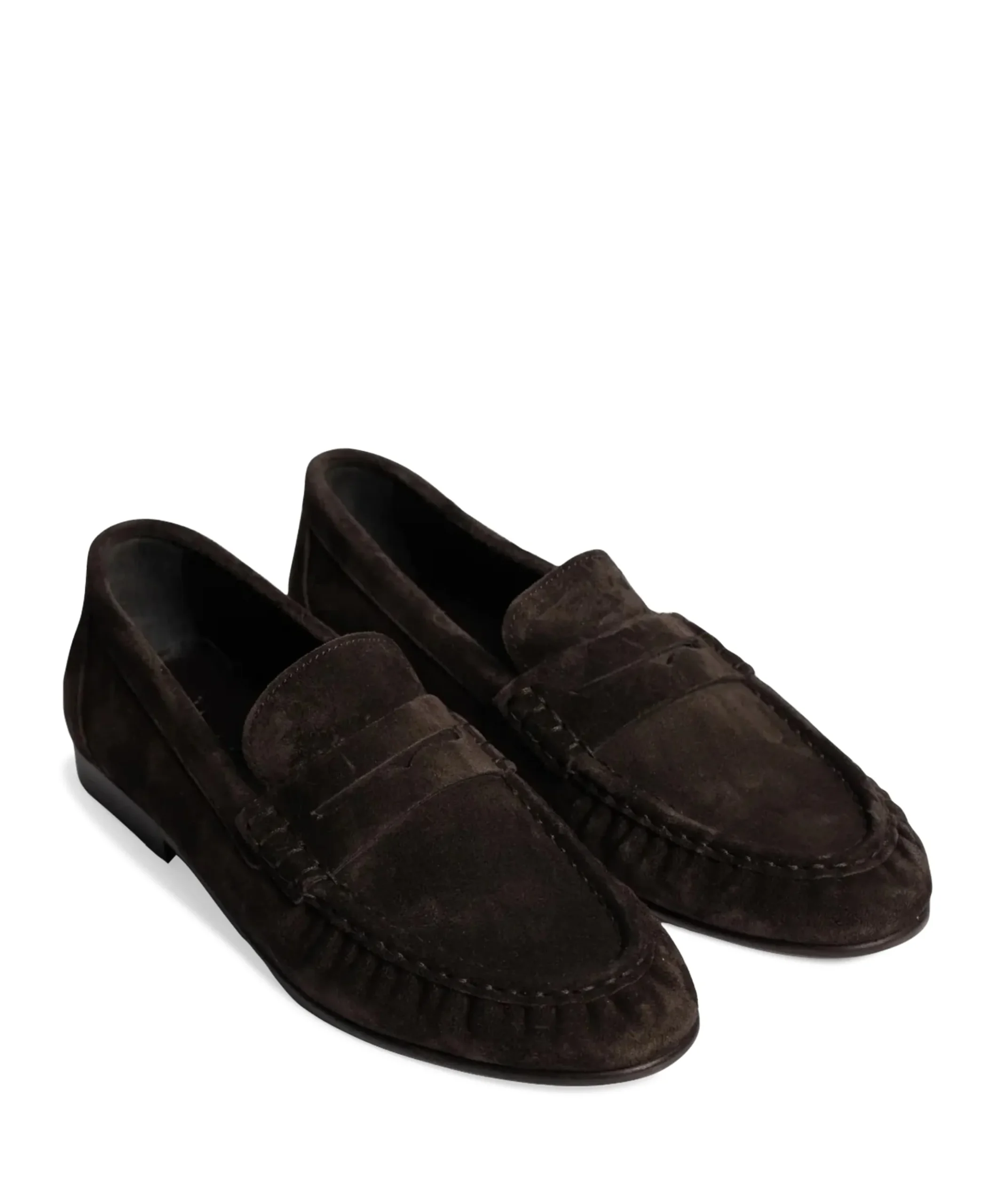 Penny Wrinkle dames loafers bruin