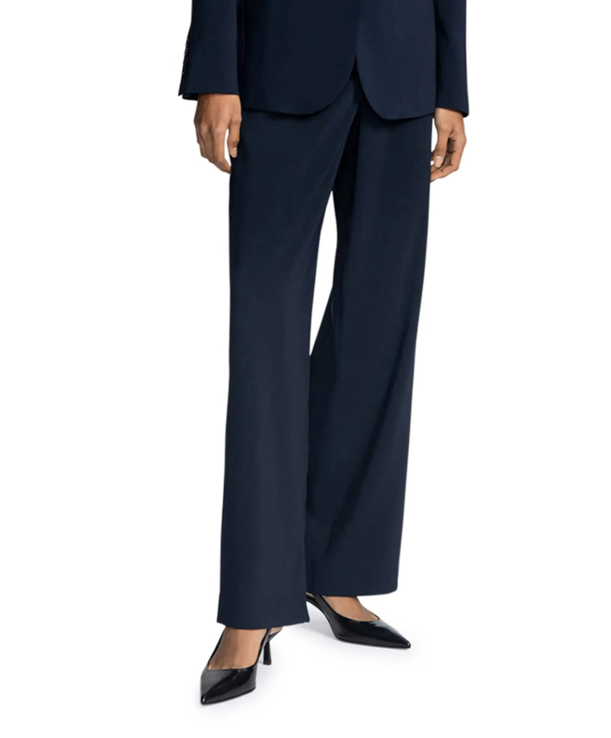 PHOCAS-ESS dames pantalon blauw