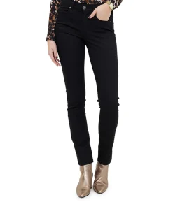 5 Pocket Super Stretch Lang dames broek zwart