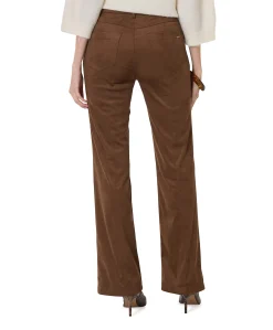 Pull On Slim dames broek bruin