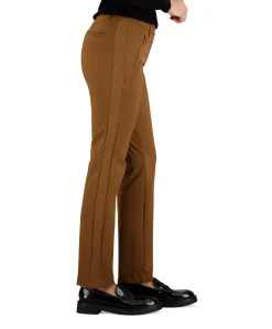 Pull On Slim dames broek bruin