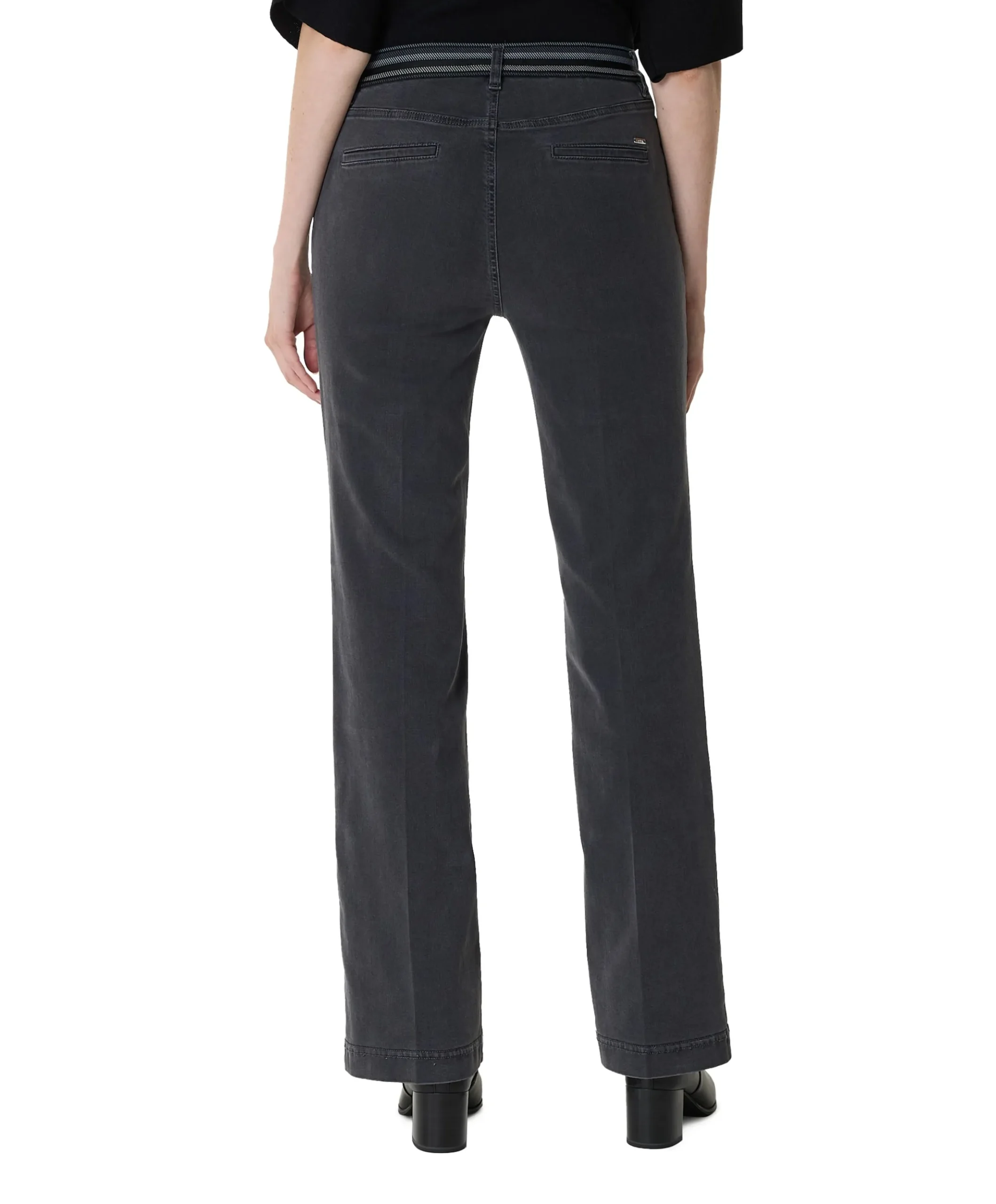 Pull On Slim dames broek grijs