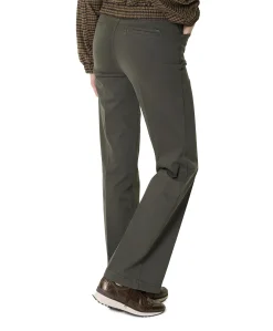Pull On Slim dames broek groen