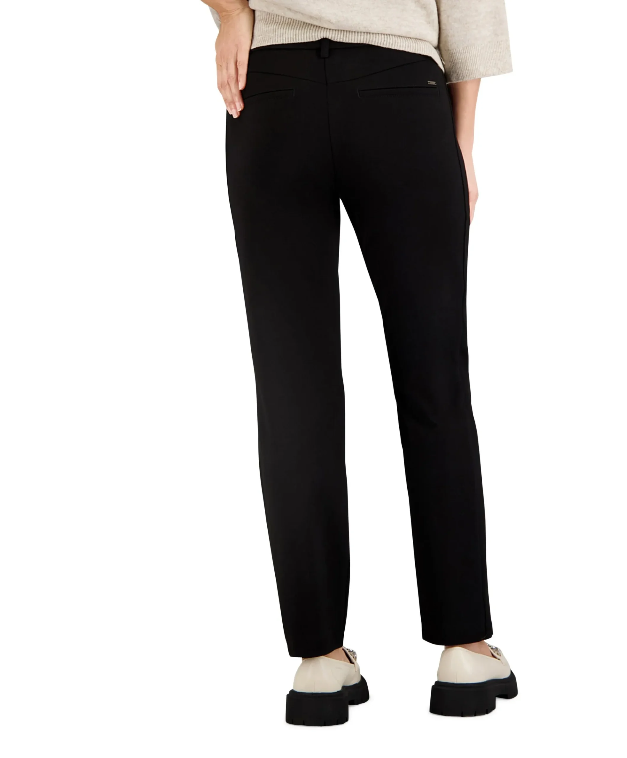 Pull On Slim dames broek zwart