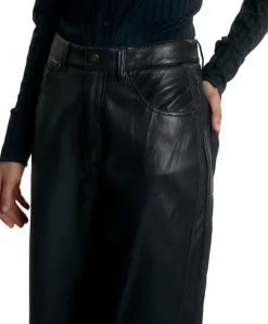 QUIN PU 689 dames broek blauw