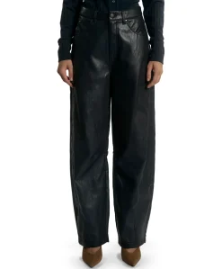 QUIN PU 689 dames broek blauw