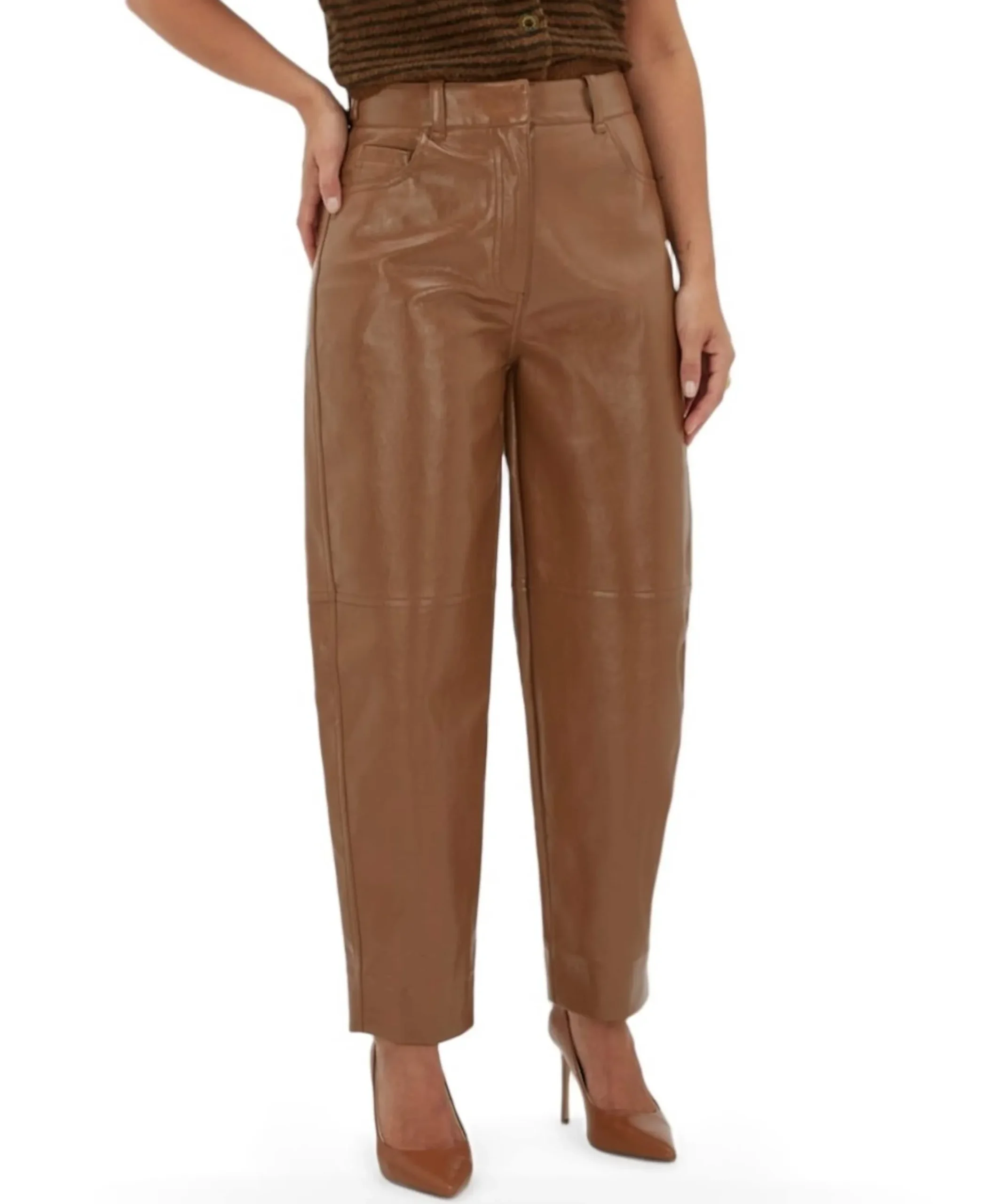 RAE dames broek bruin