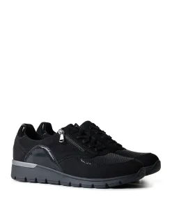 Ramona dames sneakers zwart