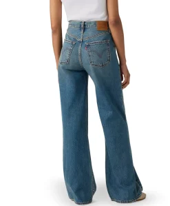 RIBCAGE WIDE LEG H223 COUNTING BILLS dames jeans blauw