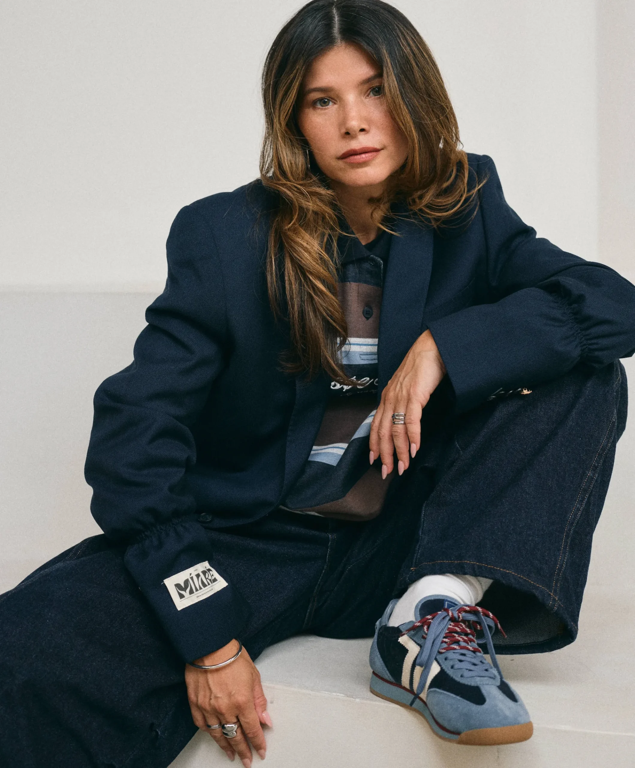 ROCKET dames sneakers blauw
