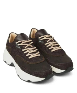 Ross Zay (L) dames sneakers bruin