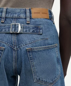SAHARPO 16141 dames jeans blauw