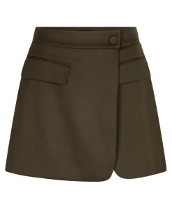 Sallisa dames korte broek groen