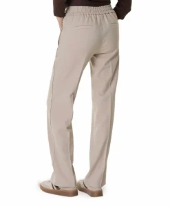 Scarlet Wide Leg dames broek beige