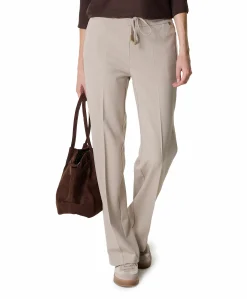 Scarlet Wide Leg dames broek beige
