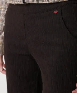 Scarlet Wide Leg dames broek bruin