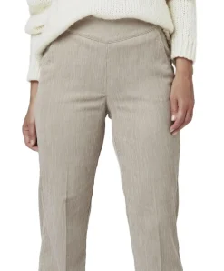 Scarlet Wide Leg dames broek beige
