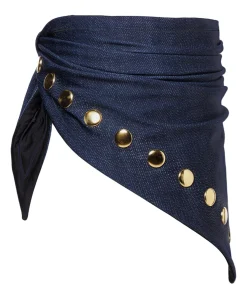 Sjaal blauw