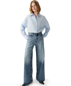 Skater Loose-Z 8132 San Remo Coal dames jeans blauw