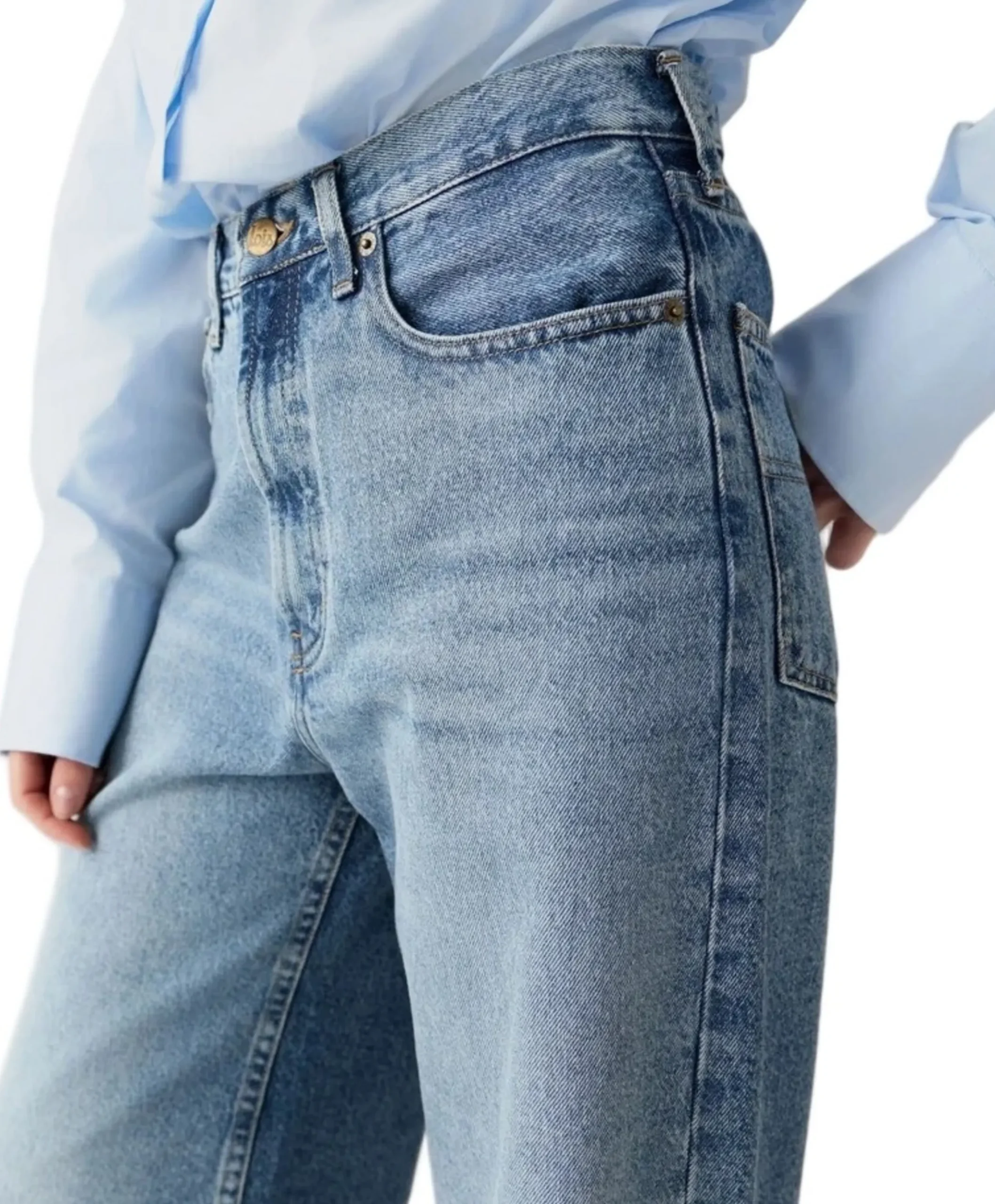 Skater Loose-Z 8132 San Remo Coal dames jeans blauw