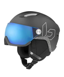 Skihelm blauw
