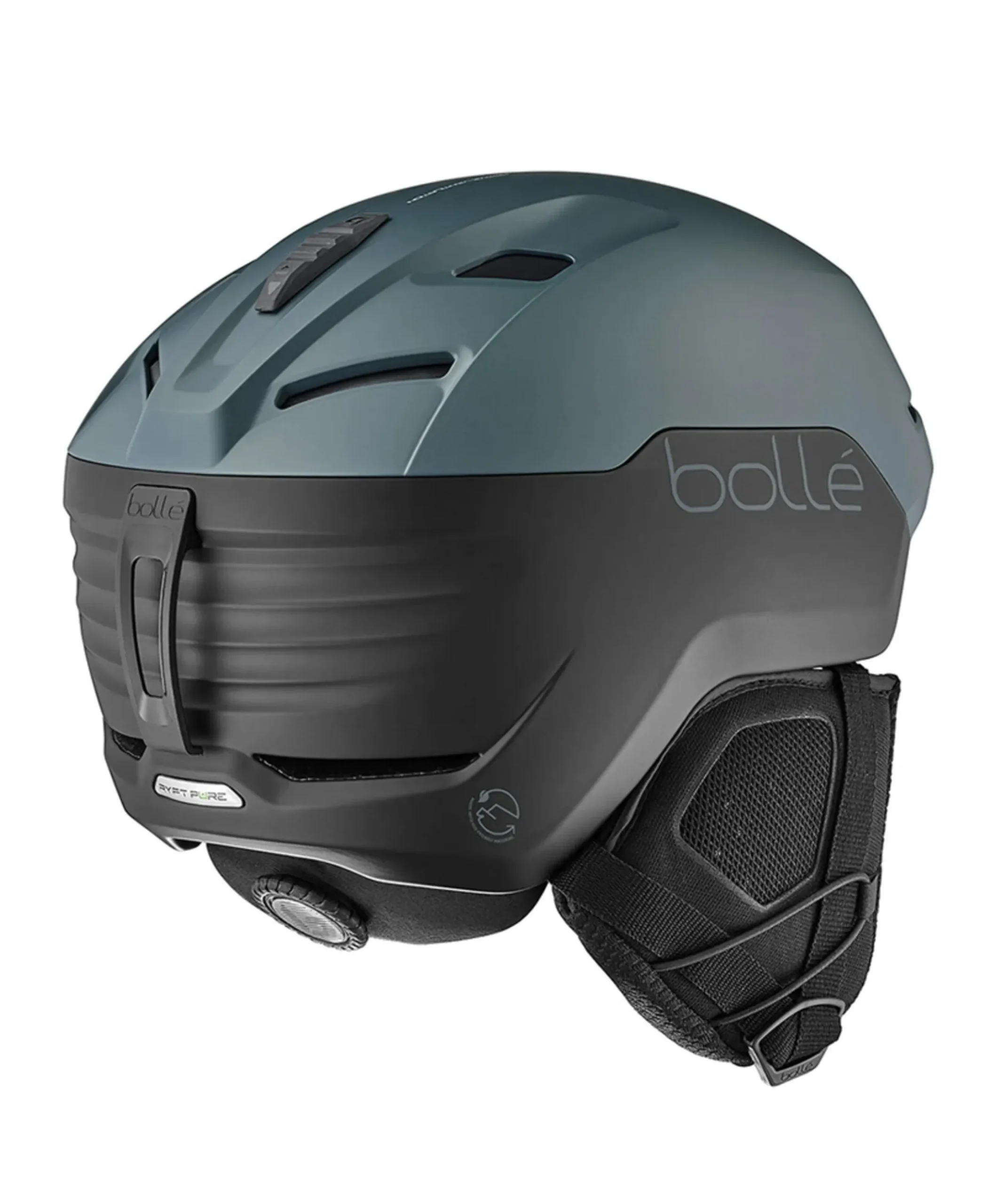 Skihelm blauw