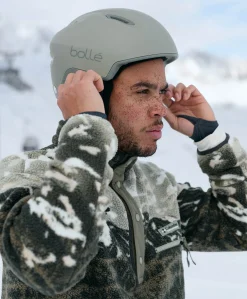 Skihelm grijs