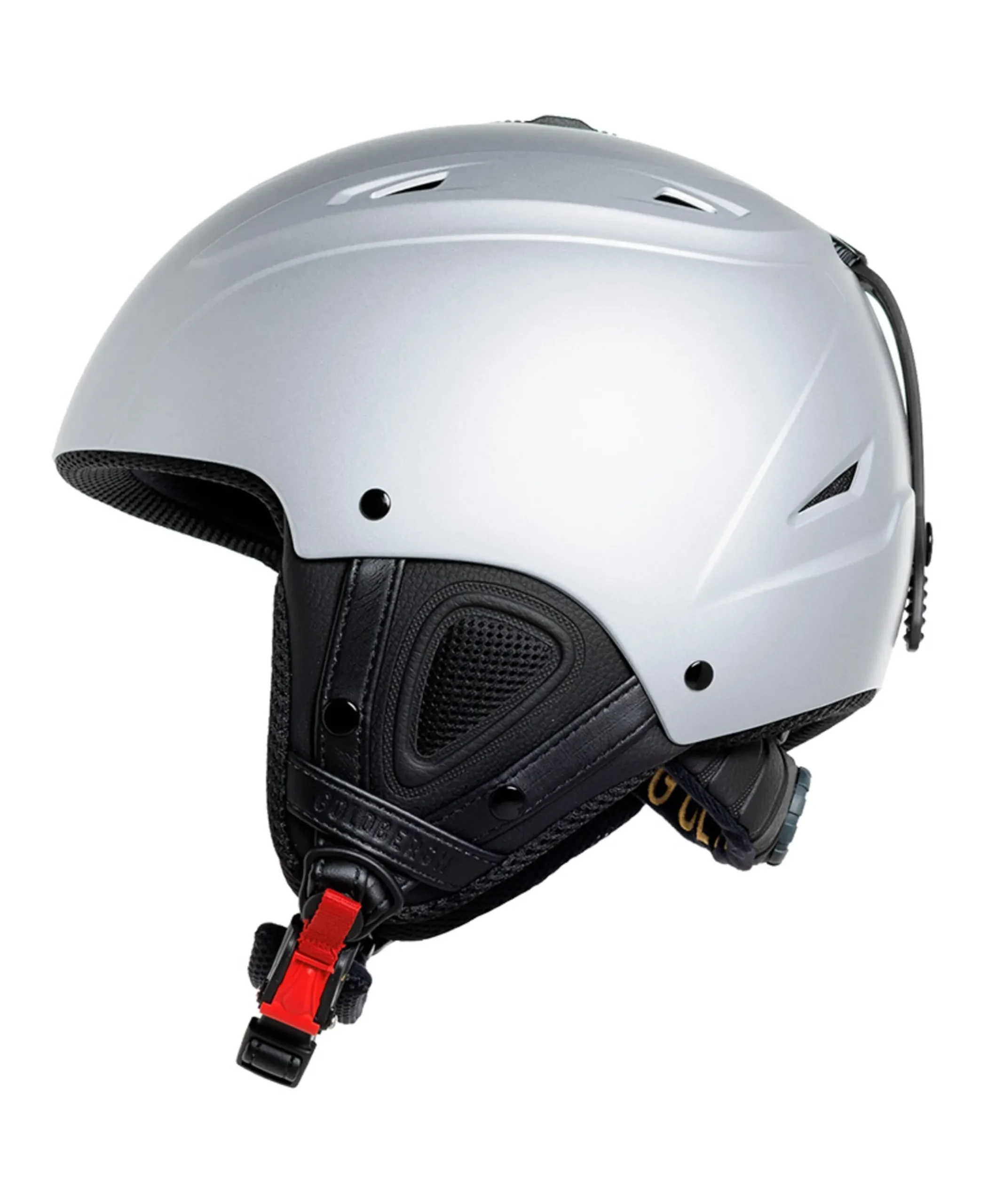 Skihelm zilver