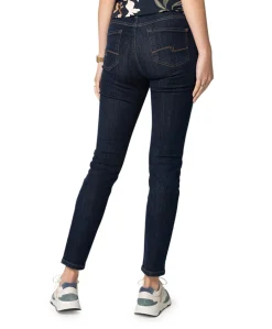 Skinny dames jeans blauw