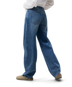 Super barrel fit jeans dames jeans blauw