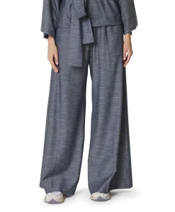 Super Woody Light Woven dames broek grijs