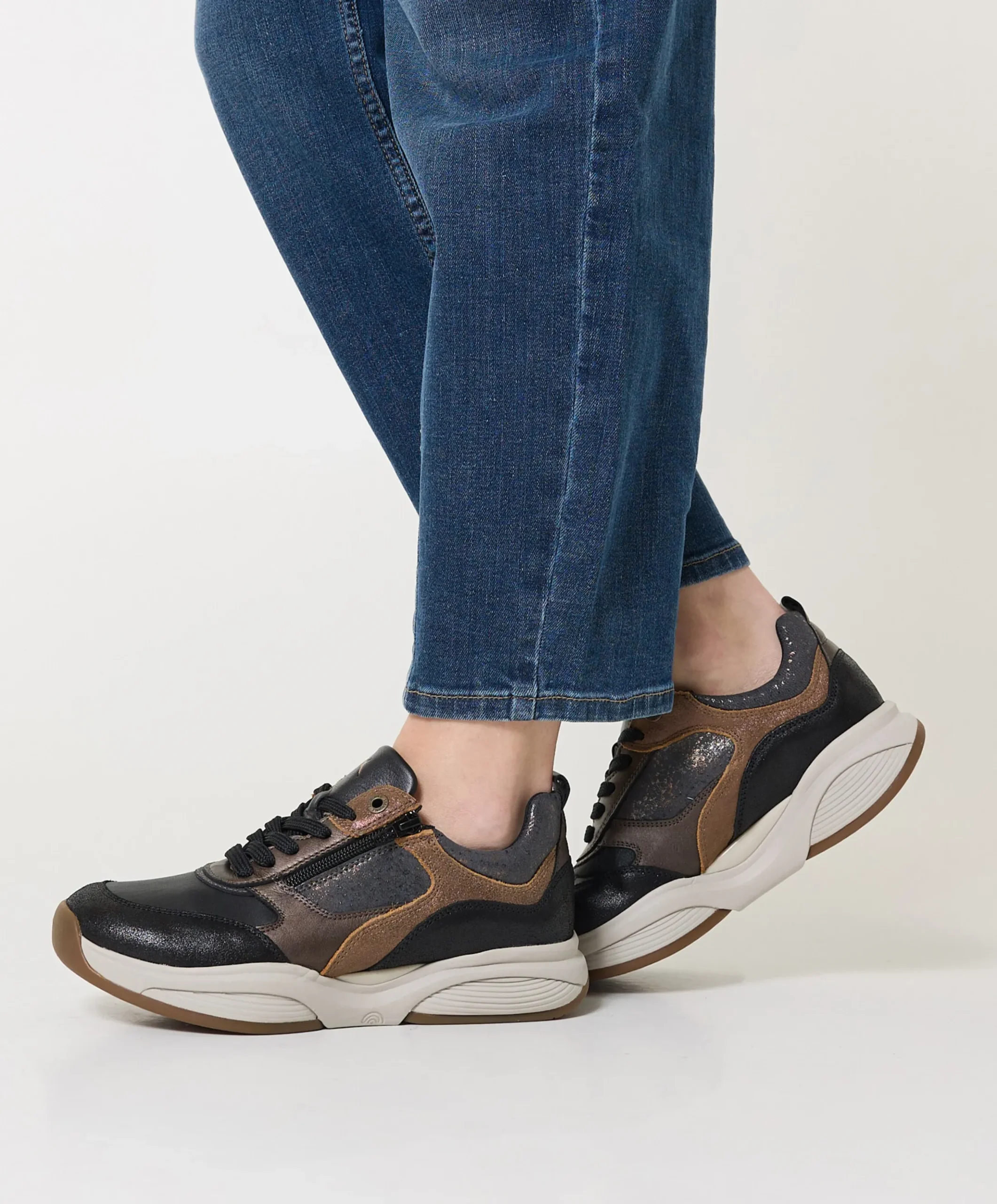 SWX19 dames sneakers zwart