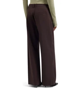 Tailored dames broek bruin