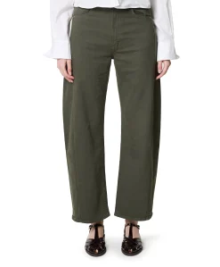 The Half Pipe Flood dames jeans groen