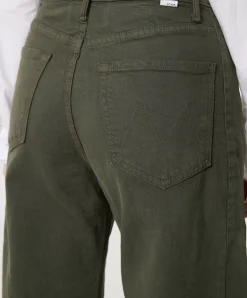 The Half Pipe Flood dames jeans groen