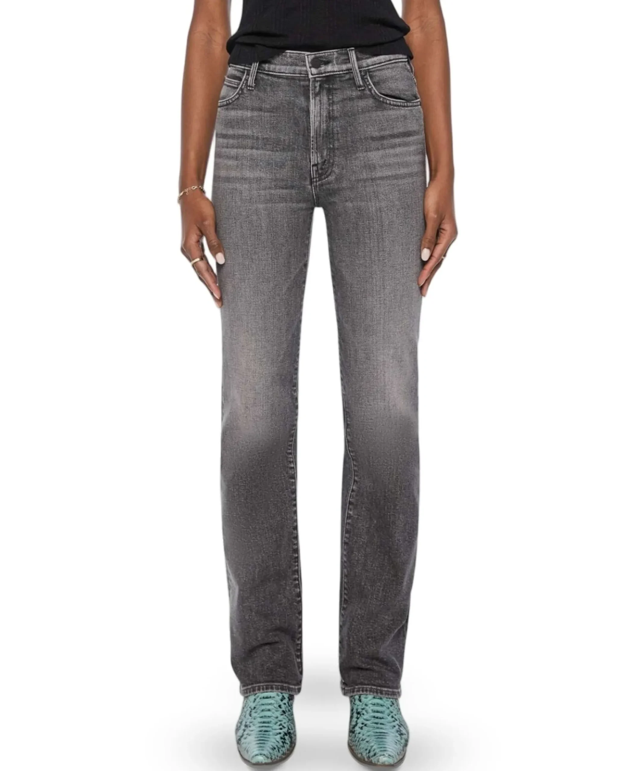 The Kick It dames jeans grijs