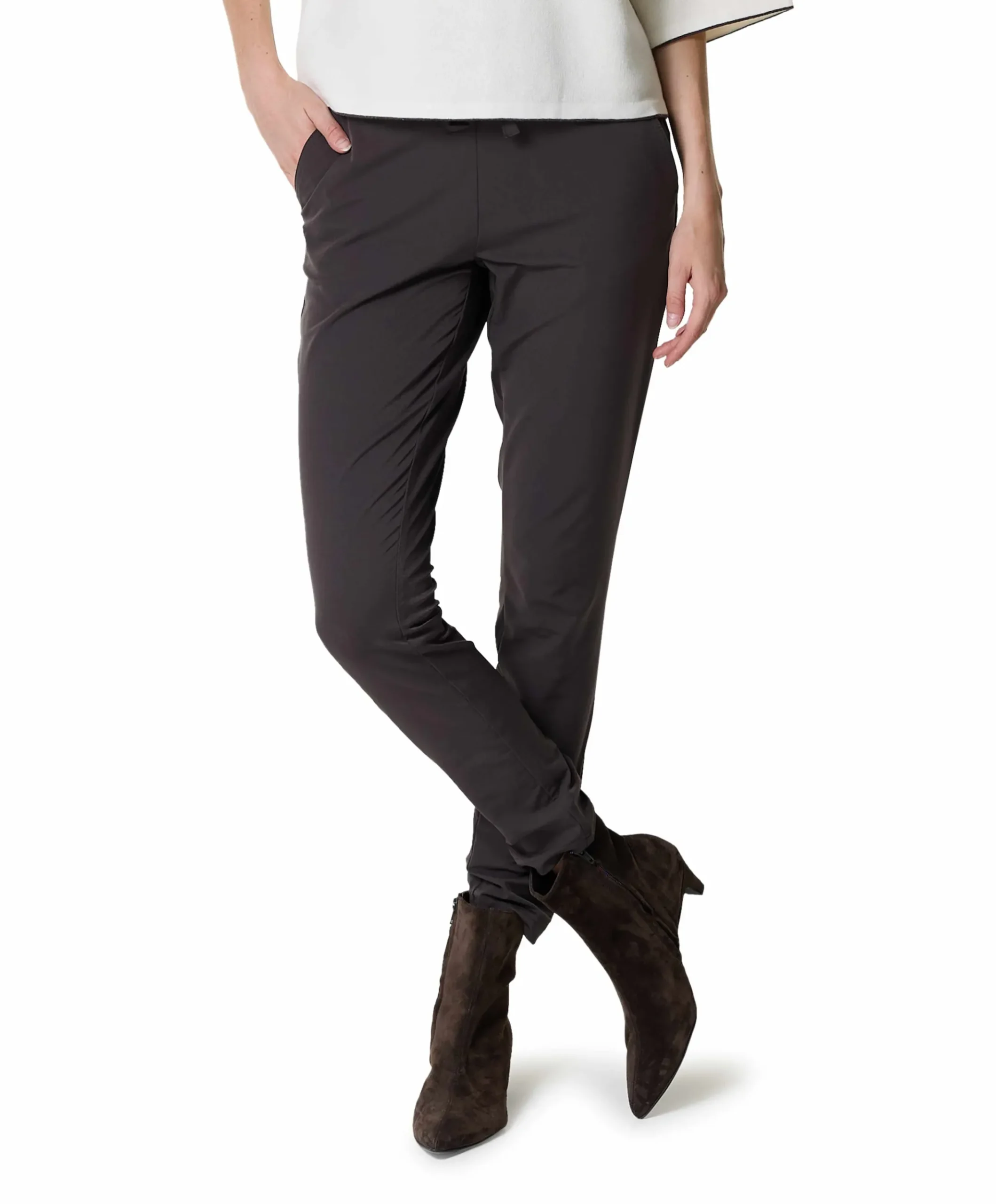 Travel casual dames broek bruin