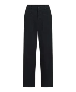 Trousers dames broek blauw