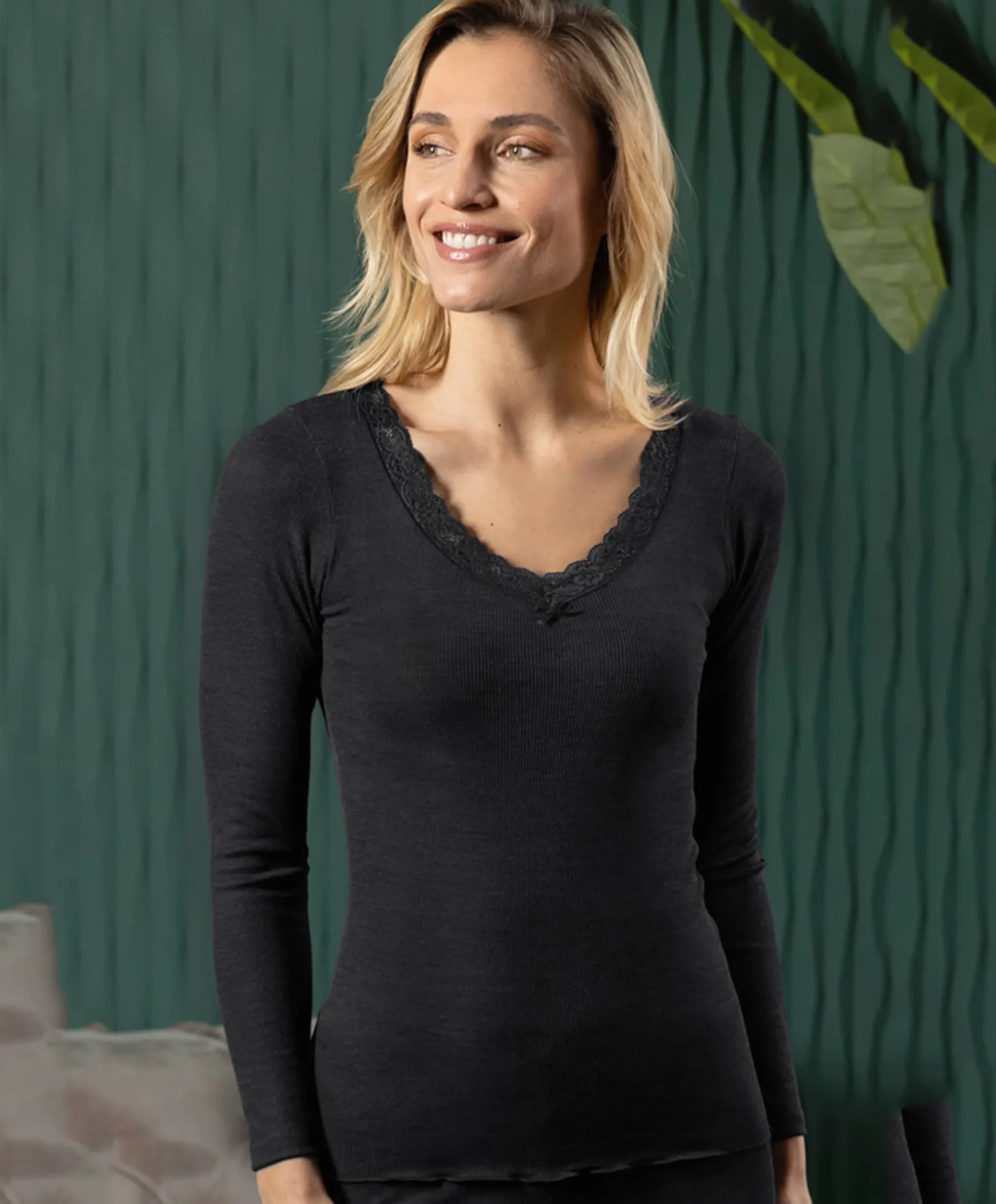 T-shirt zwart