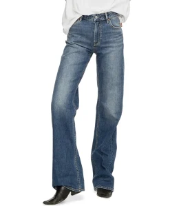 TSUBO FUJIKO dames jeans blauw