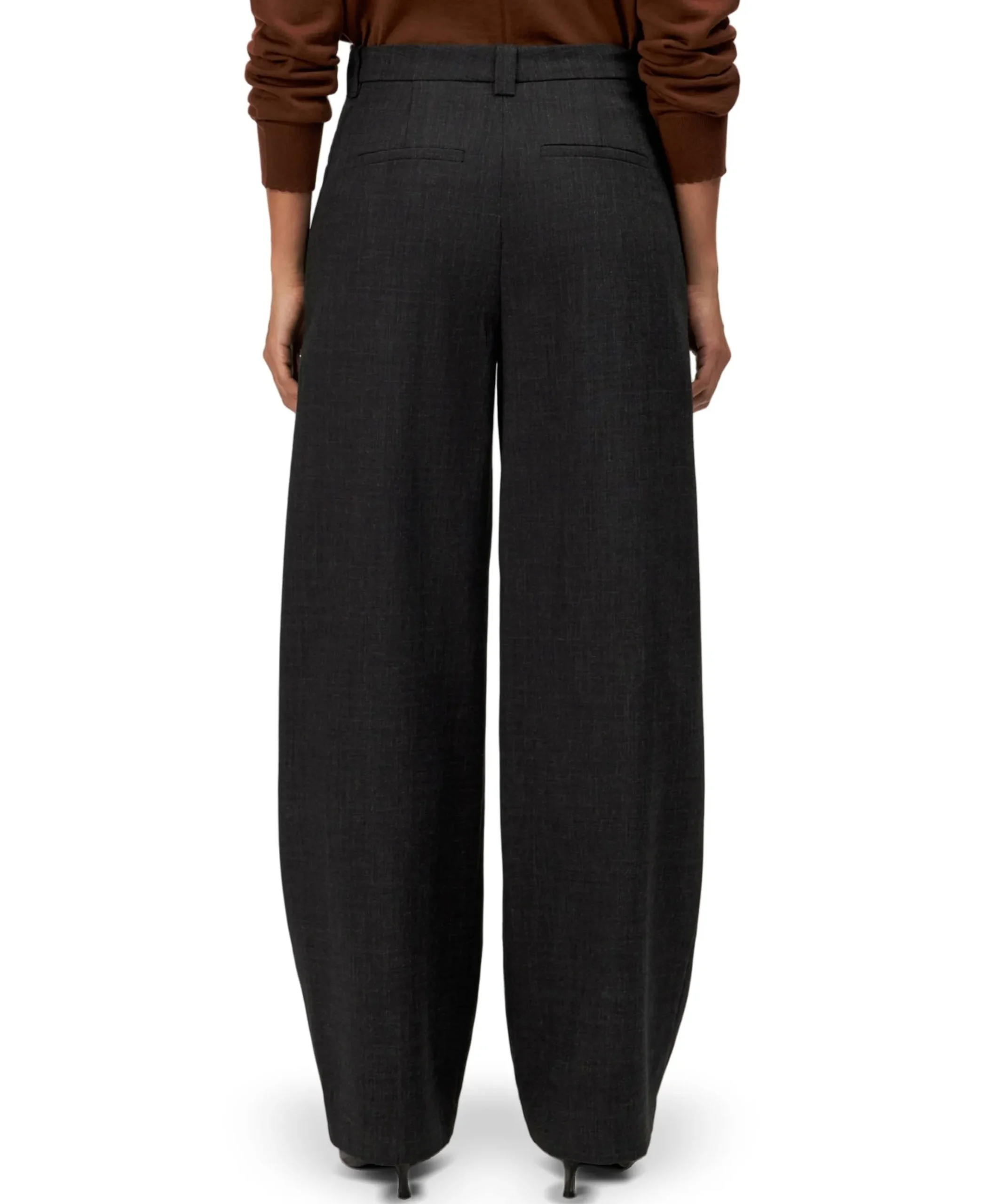 UNPACK dames pantalon grijs